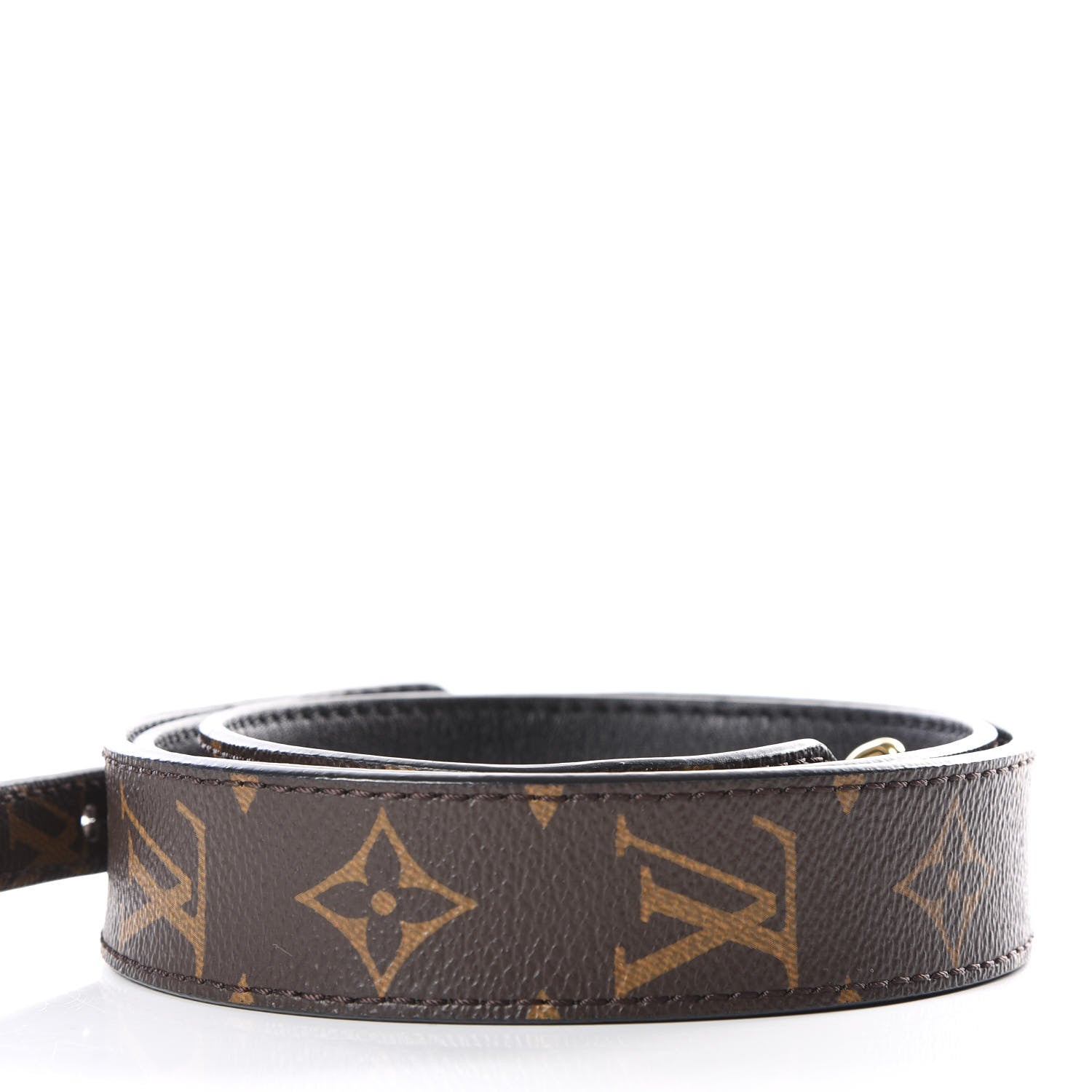 Louis Vuitton Monogram Bandouliere Shoulder Strap XL Black 3 of 5