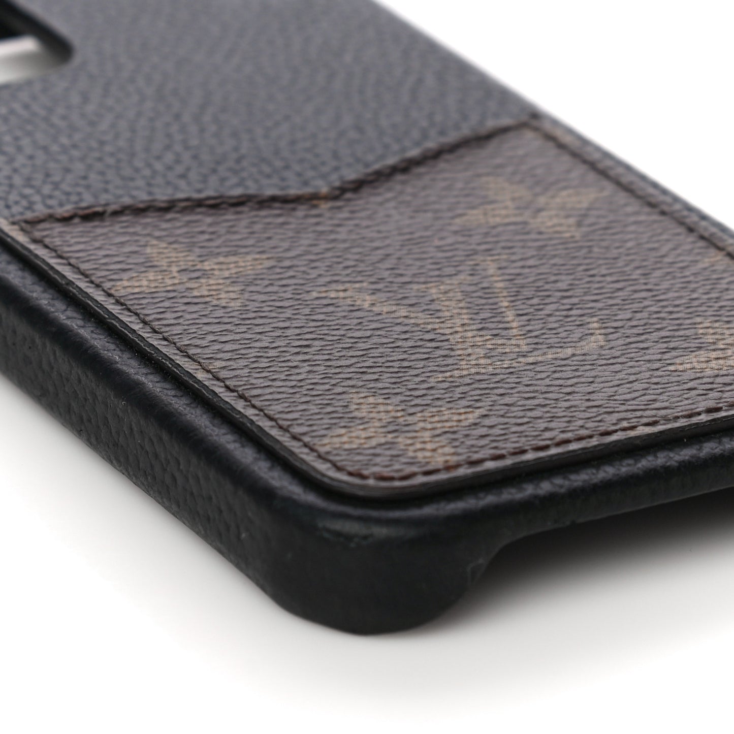 Monogram iPhone 12/12 Pro Bumper Black