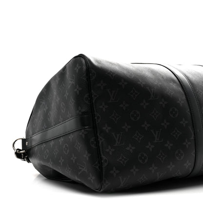 Louis Vuitton Monogram Eclipse Keepall Bandouliere 55 7 of 8