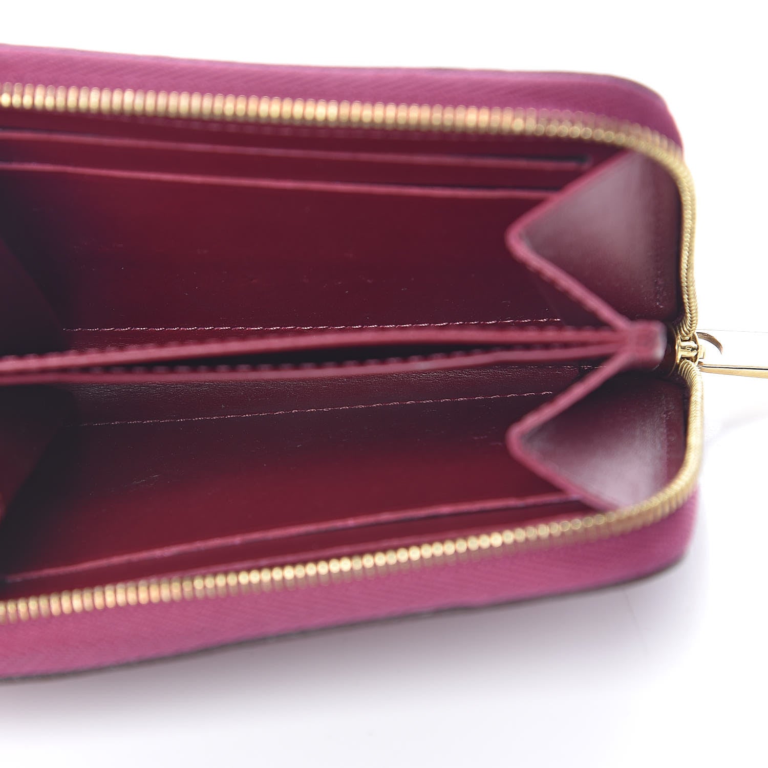 Louis Vuitton Vernis Zippy Coin Purse Magenta 5 of 7