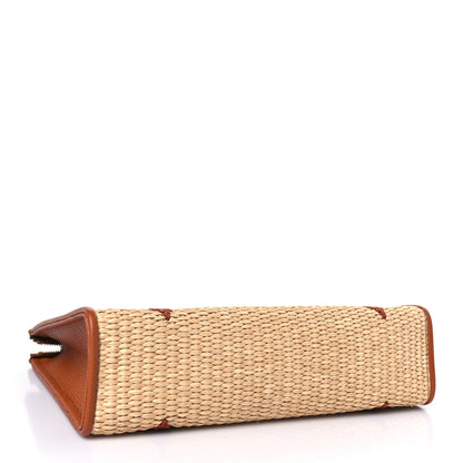 Louis Vuitton Raffia Monogram Giant Toiletry Pouch 26 Tan 4 of 9