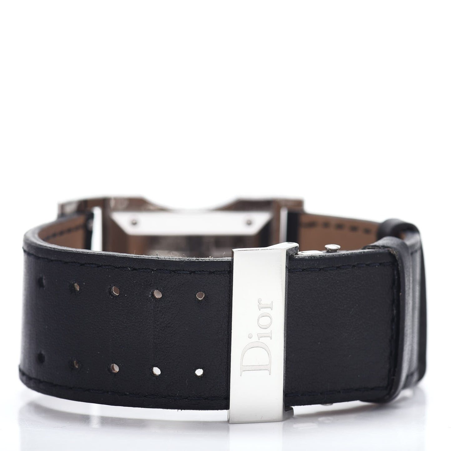Stainless Steel Calfskin 30mm Chris 47 Quartz Watch Black