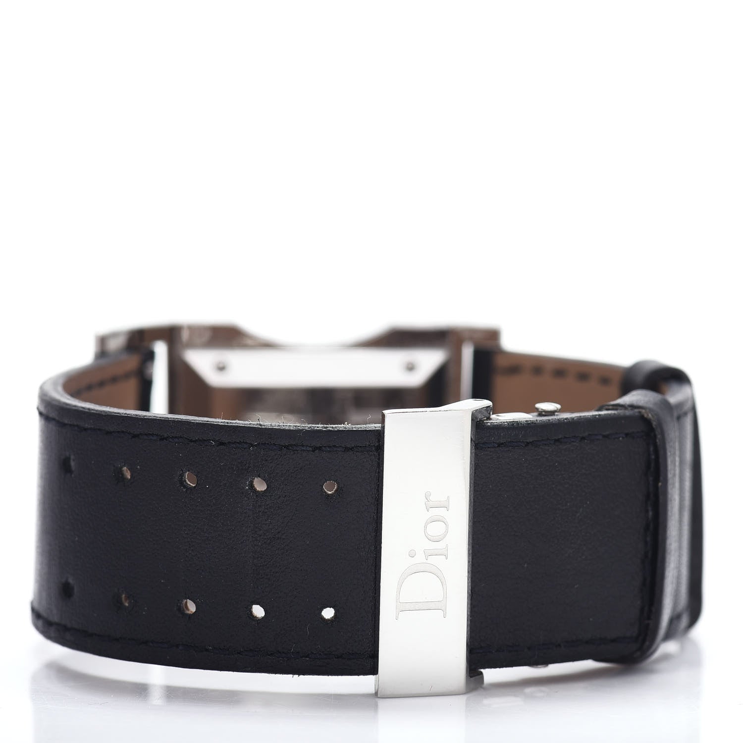 Christian Dior Stainless Steel Calfskin 30mm Chris 47 Quartz Watch Black 3 of 4