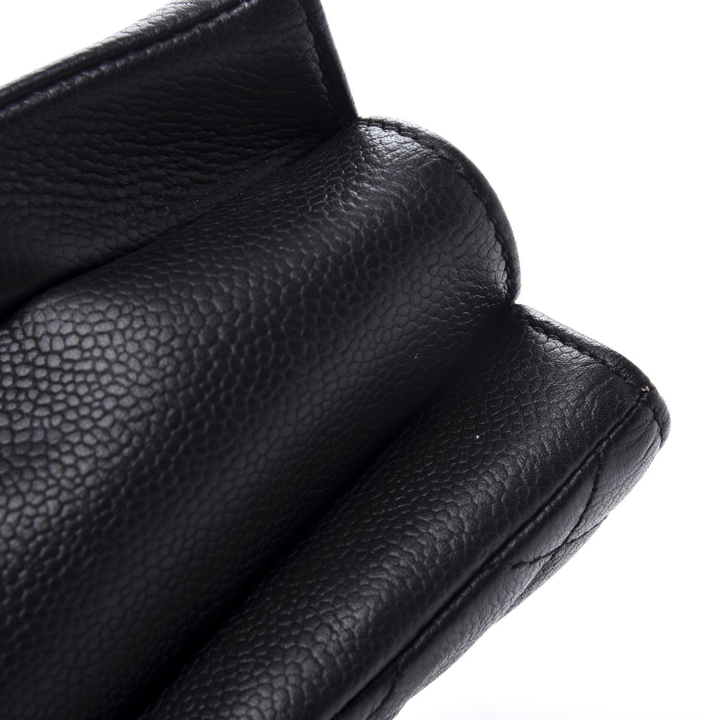 Caviar Quilted Urban Companion Shopping Tote Black