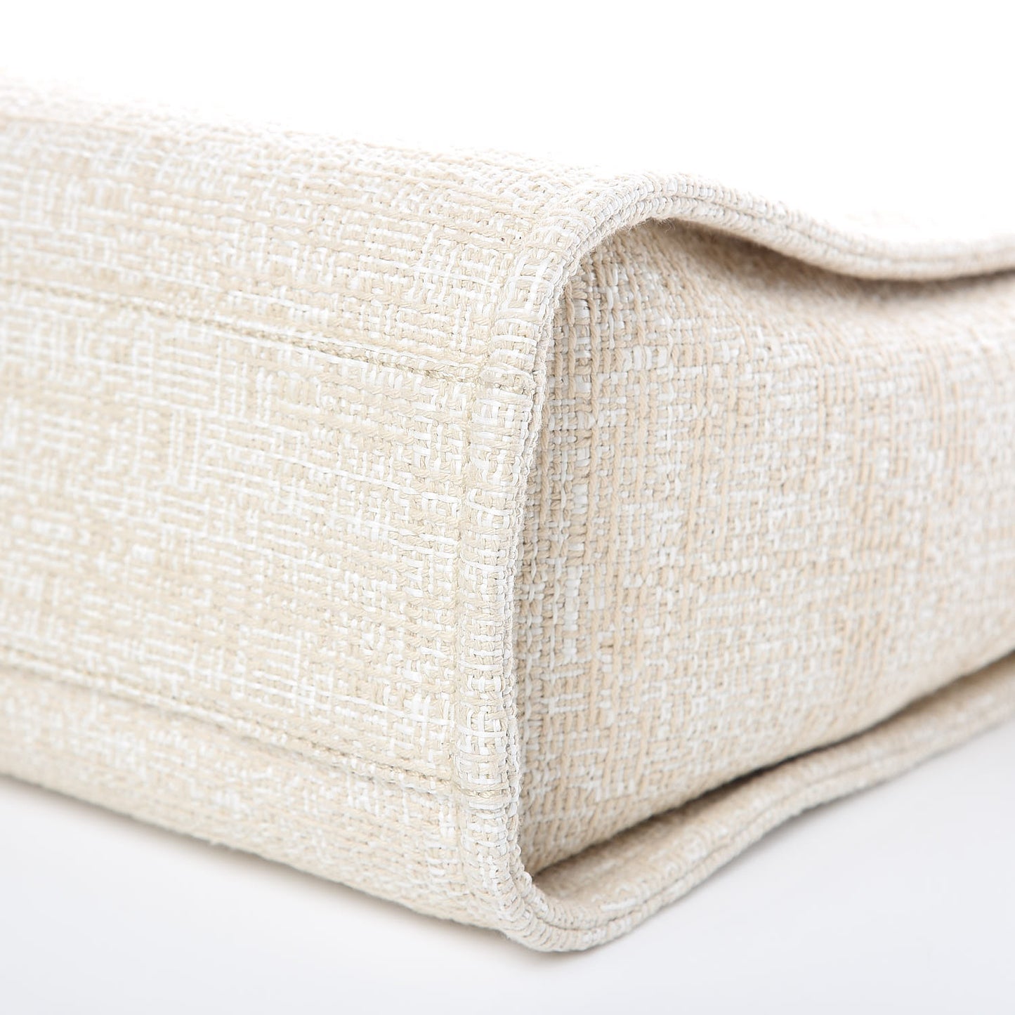 Canvas Small Deauville Tote Light Beige