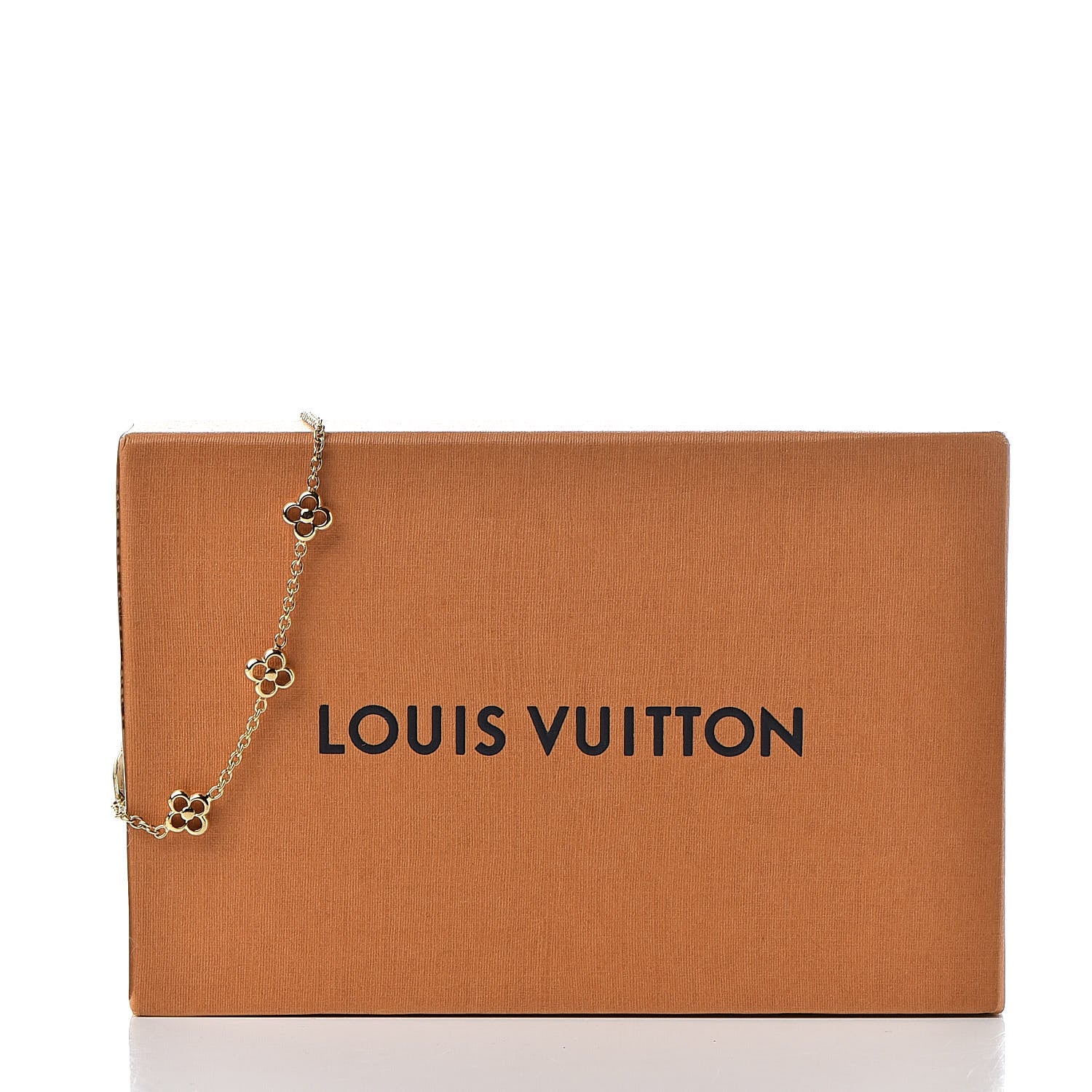 Louis Vuitton Brass Flower Full Bracelet Gold 6 of 6