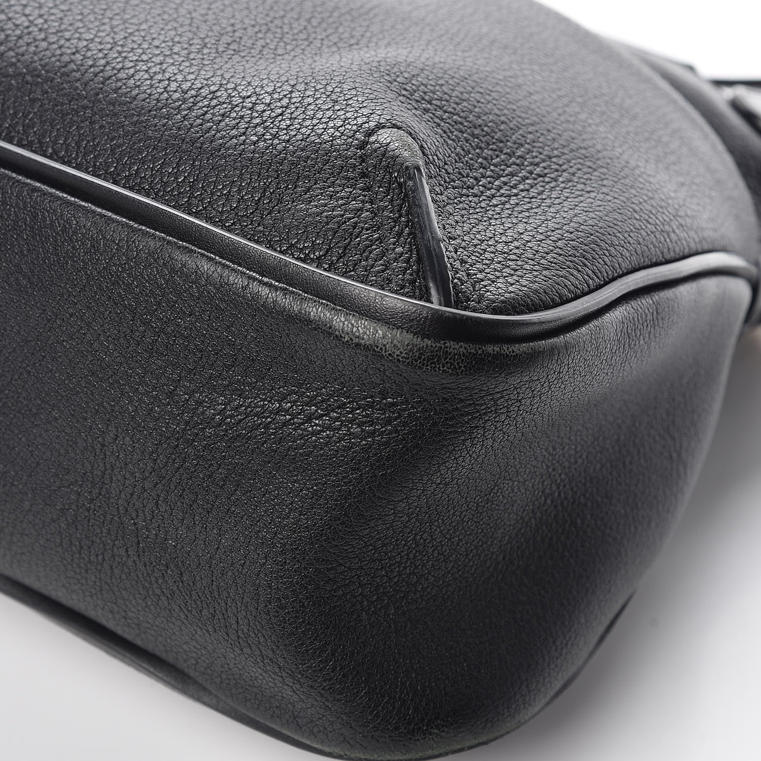 Chloe Grained Lambskin Calfskin Medium Lexa Shoulder Bag Black 17 of 22