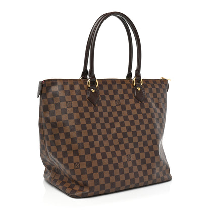 Louis Vuitton Damier Ebene Saleya GM 3 of 13