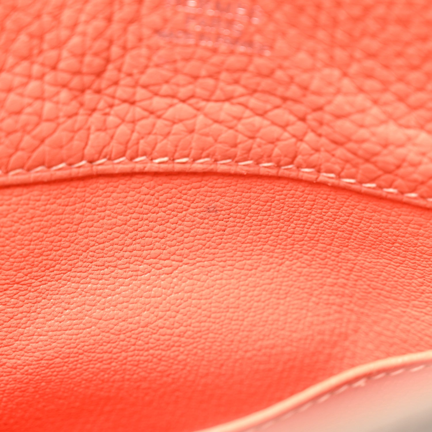 Hermes Taurillon Clemence Verso So Kelly 22 Gris Perle Crevette 11 of 11