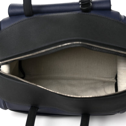 Hermes Togo Wallago Cabine 35 Bleu Nuit Black 4 of 7