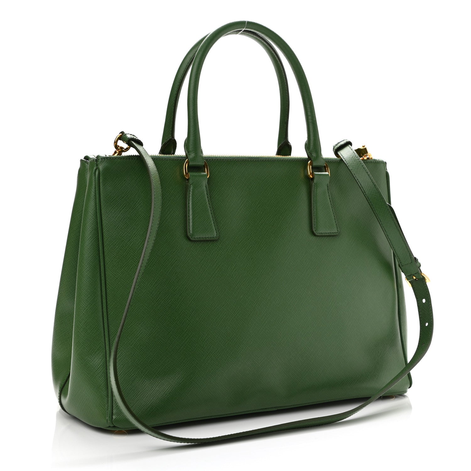 Prada Saffiano Medium Double Zip Galleria Tote 3 of 12