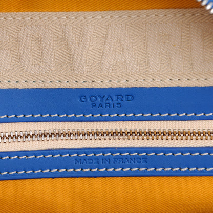 Goyard Goyardine Saint Jeanne MM Bowler Blue 6 of 6