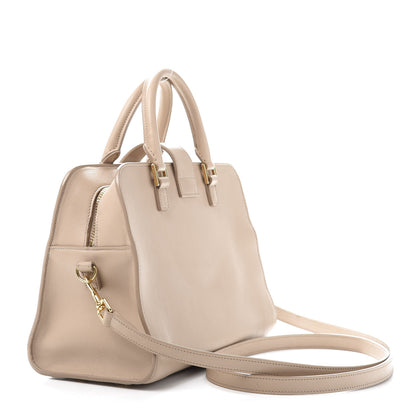 Saint Laurent Calfskin Monogram Baby Light Brown 3 of 14
