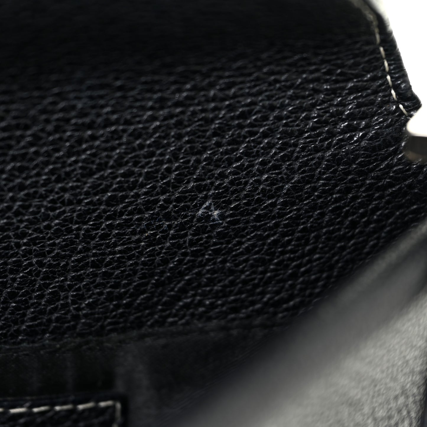 Calfskin Baguette Black