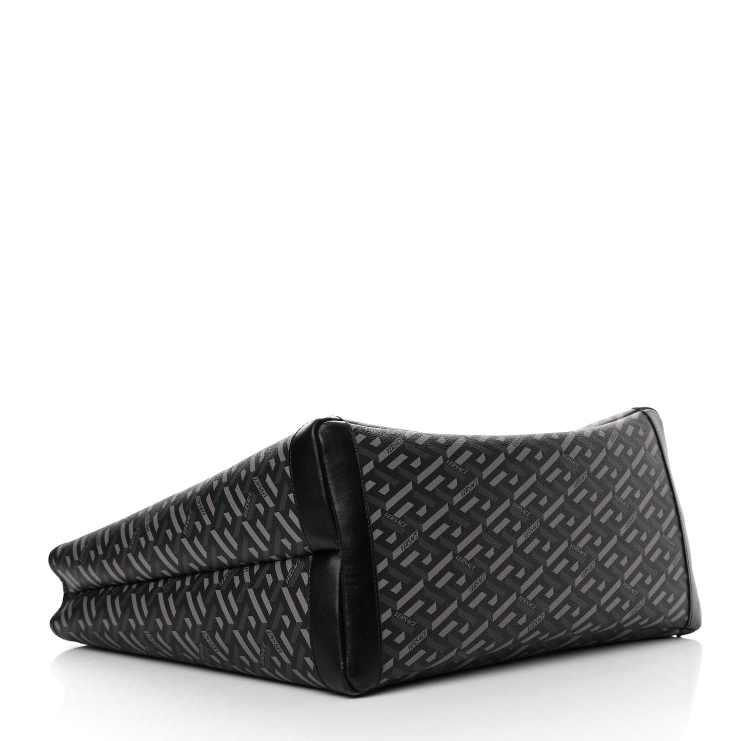 Calfskin Monogram Smile Medusa Tote Multicolor
