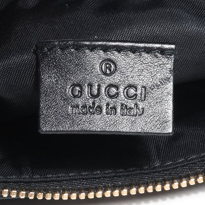 Gucci Monogram Strap Cosmetic Case Black 6 of 7