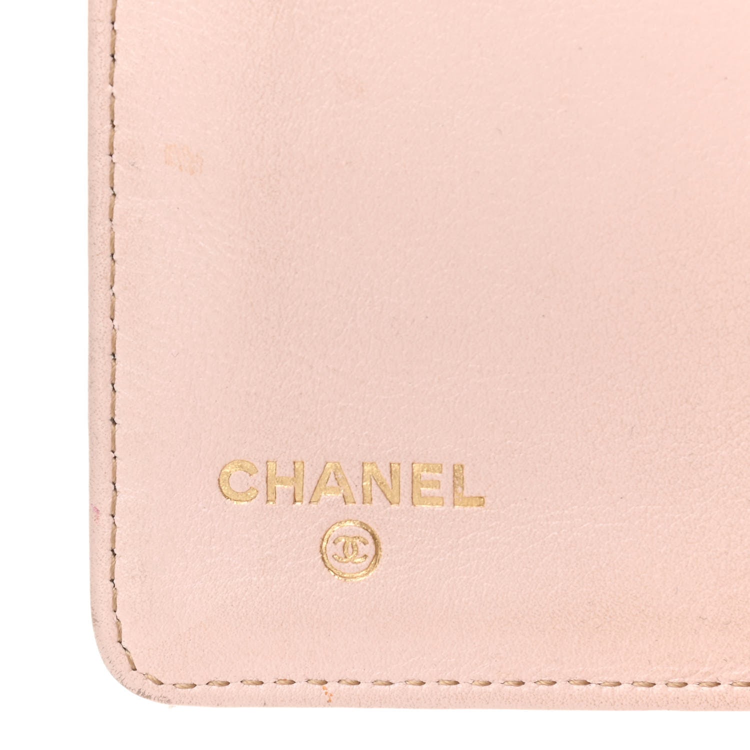 Chanel Metallic Calfskin Diamond Stitched Yen Wallet Gold 5 of 12