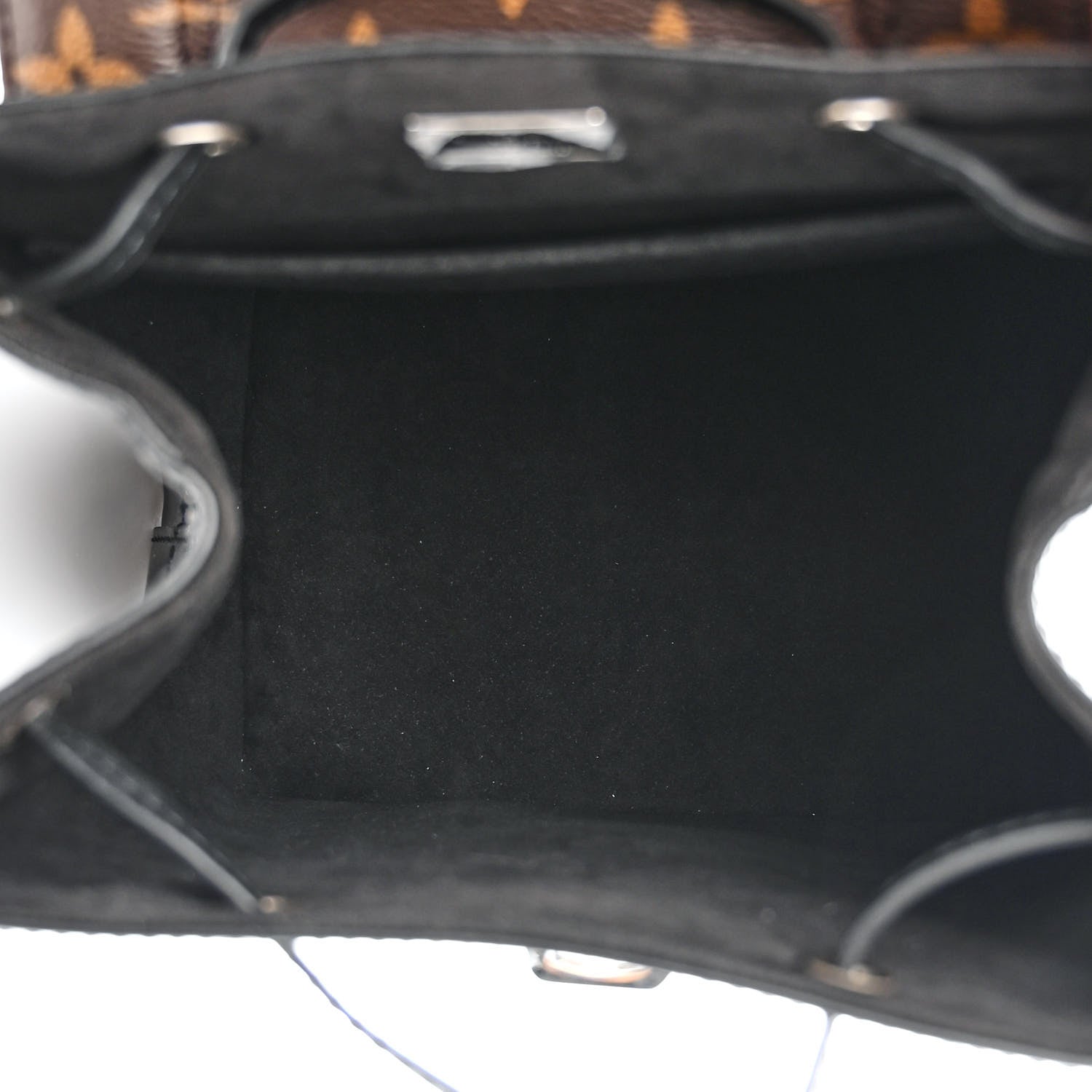 Louis Vuitton Patent Monogram Hot Springs Backpack Black 5 of 9