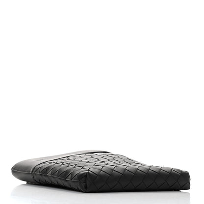Bottega Veneta Nappa Intrecciato VN Crossbody Messenger Bag Black 3 of 4