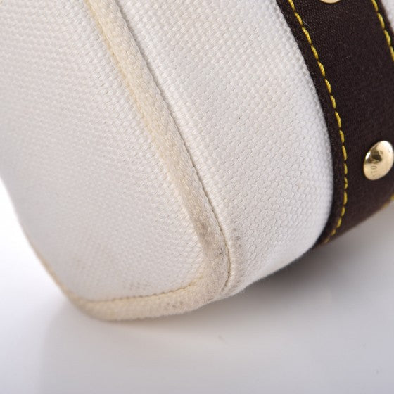 Toile Antigua Cabas MM Tote White