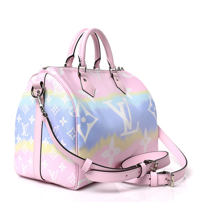 Louis Vuitton Monogram Escale Speedy Bandouliere 30 Pastel 2 of 10