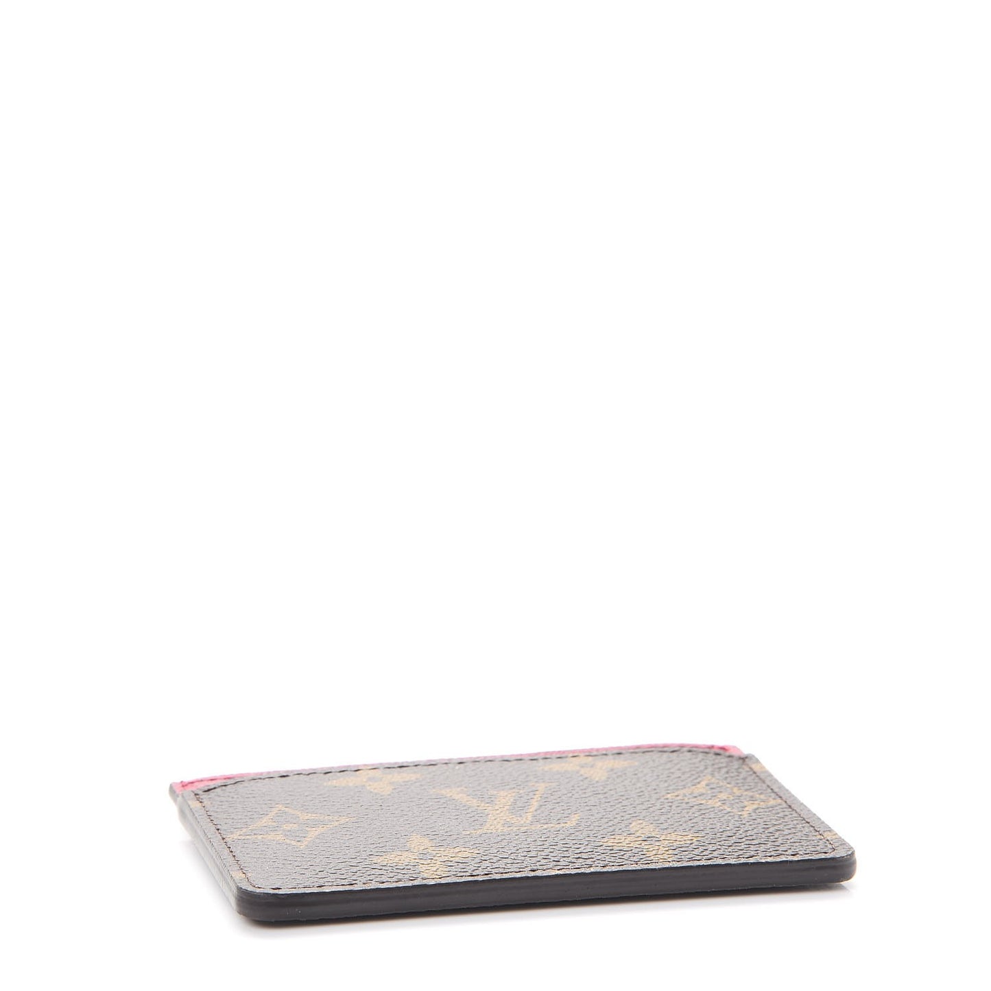 Monogram Card Holder Fuchsia
