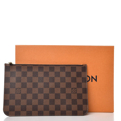 Louis Vuitton Damier Ebene Neverfull MM GM Pochette 8 of 8