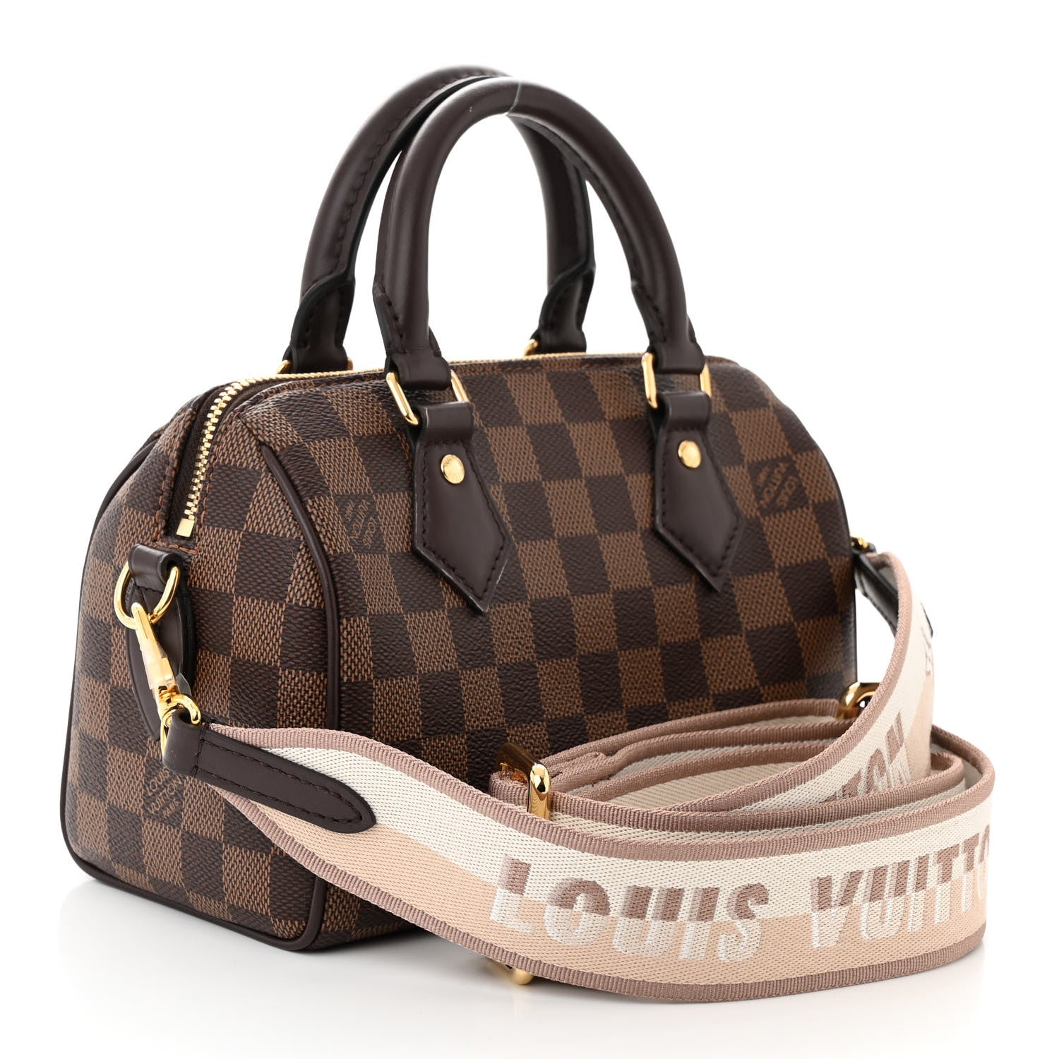 Louis Vuitton Damier Ebene Speedy Bandouliere 20 3 of 10