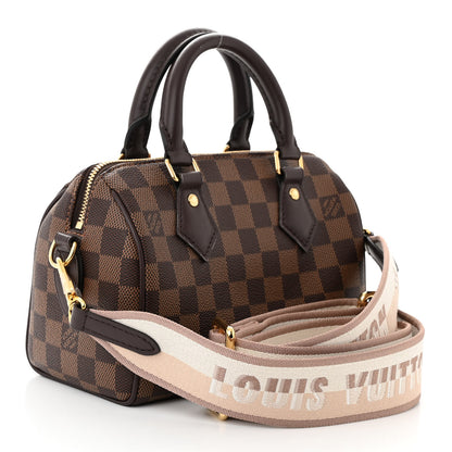Louis Vuitton Damier Ebene Speedy Bandouliere 20 3 of 10