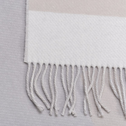 Hermes Cashmere Wool Brides De Gala Plaid Blanket Gris Perle 3 of 3