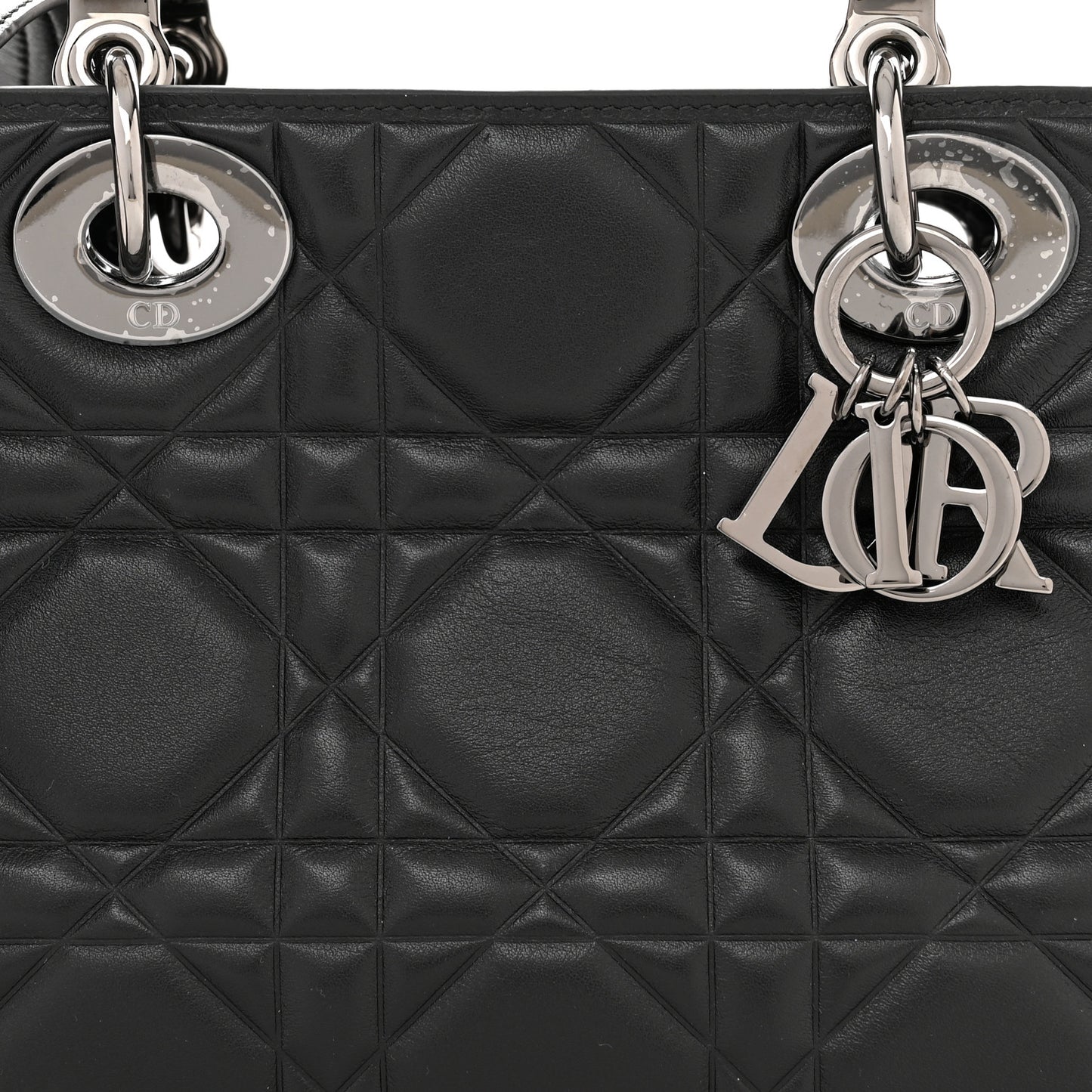 Lambskin Cannage The Lady 95.22 Black