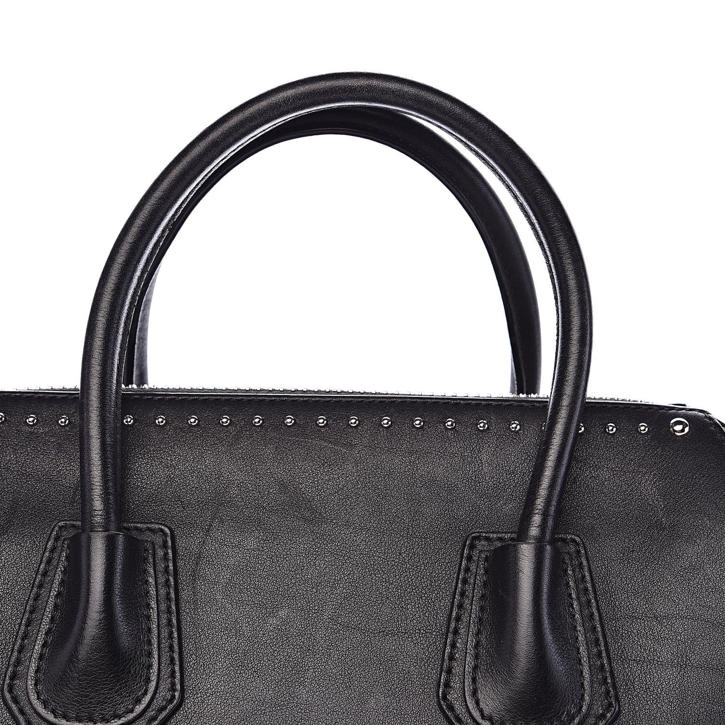 Calfskin Medium Studded Antigona Black