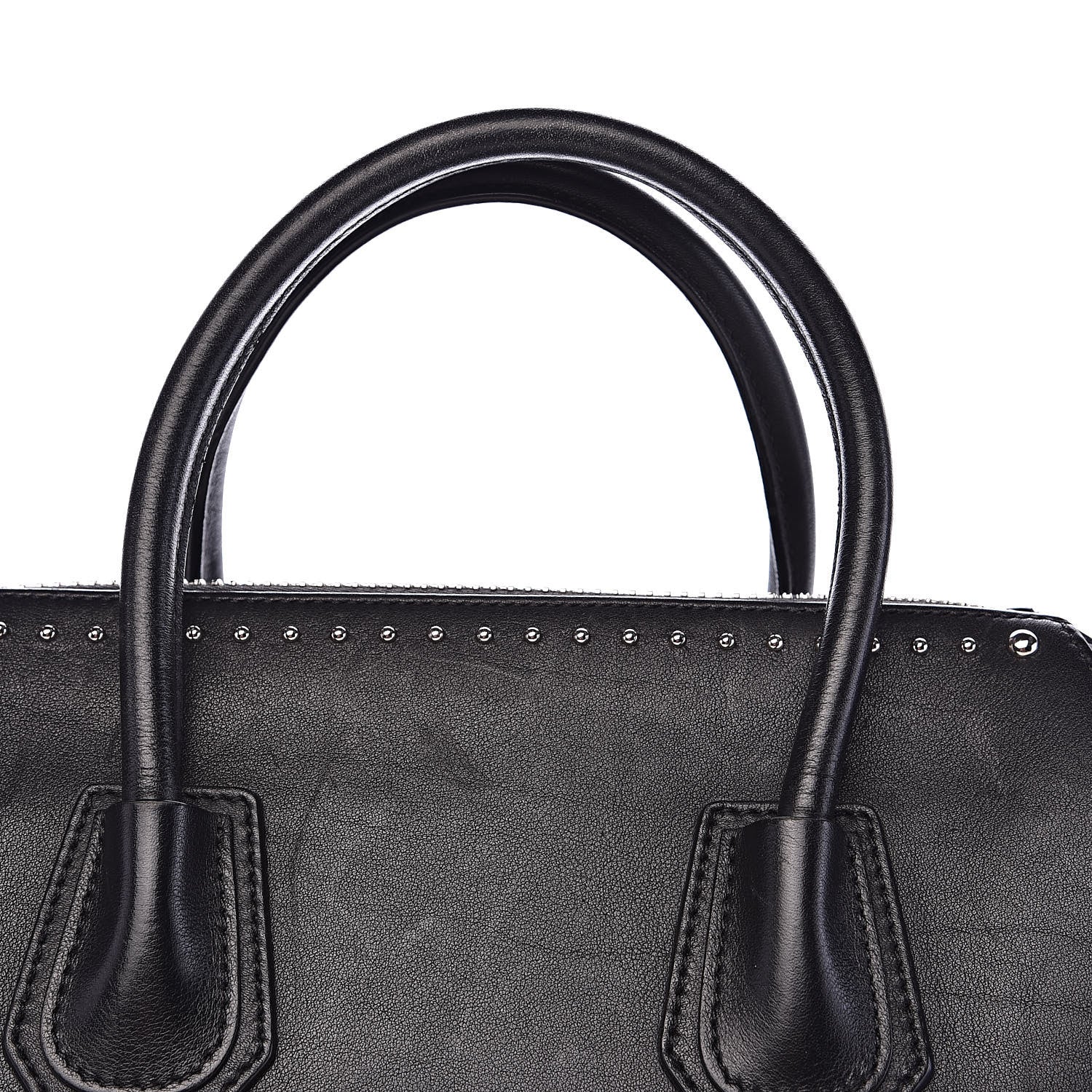 Givenchy Calfskin Medium Studded Antigona Black 11 of 20