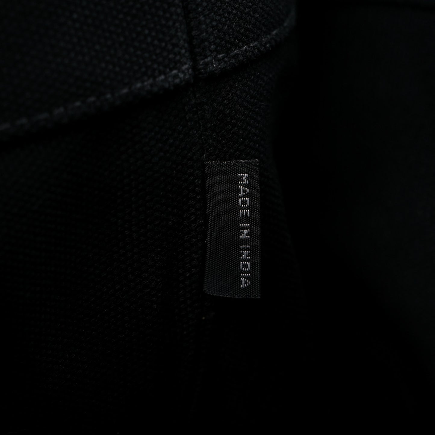 Canapa Small Logo Tote Black