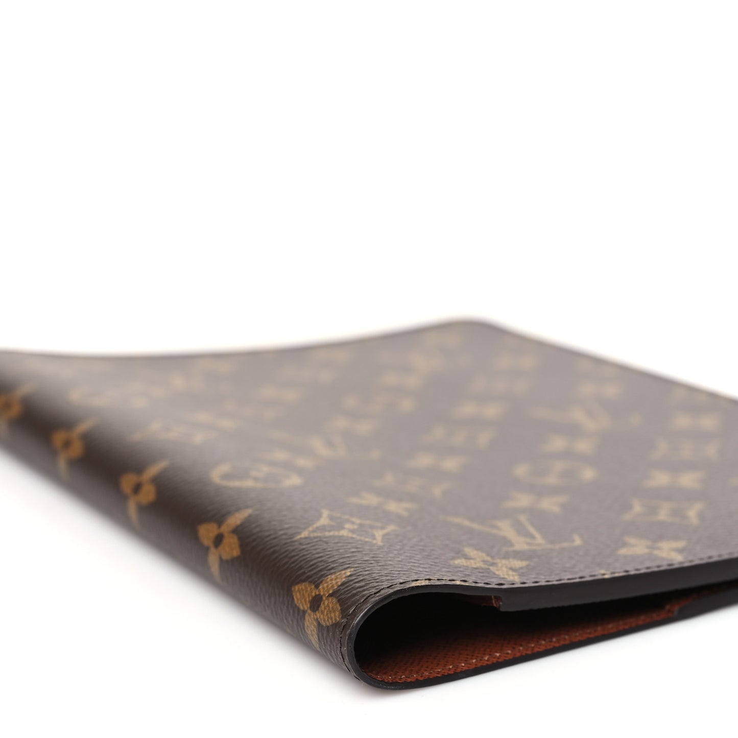 Monogram Desk Agenda Cover