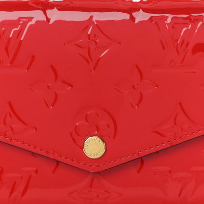 Louis Vuitton Vernis Sarah Compact Wallet Cherry 7 of 7