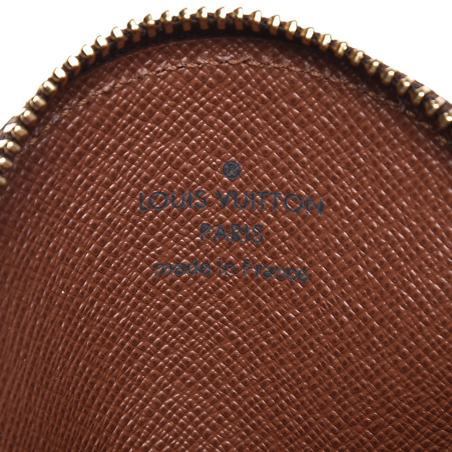 Monogram Round Coin Purse