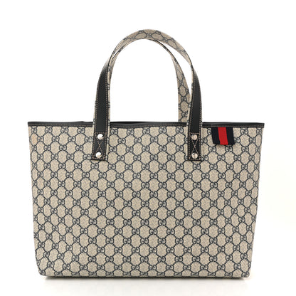 Gucci GG Plus Monogram Medium Signature Web Loop Tote Navy 1 of 10