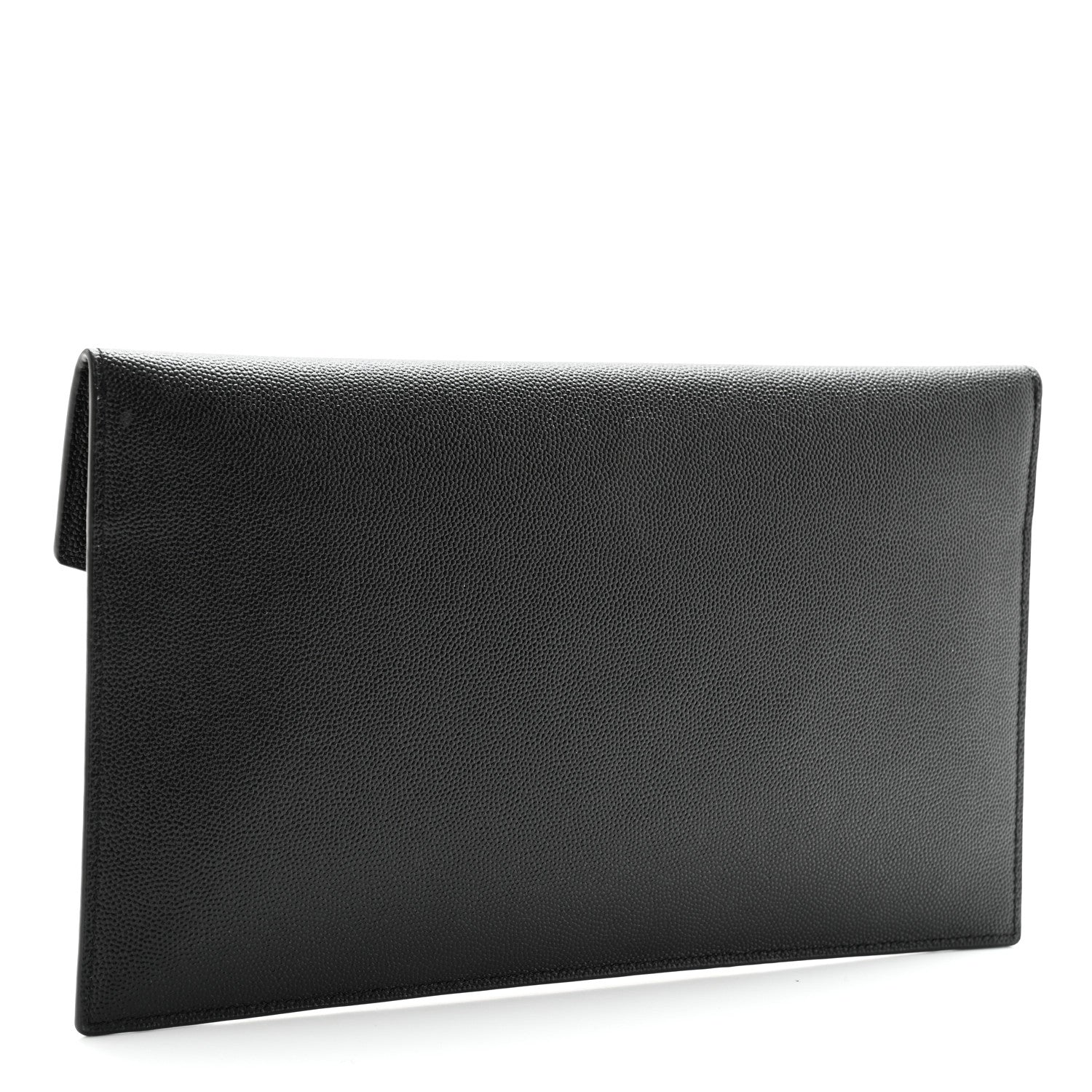 Saint Laurent Grain De Poudre Uptown Pouch Black 3 of 7