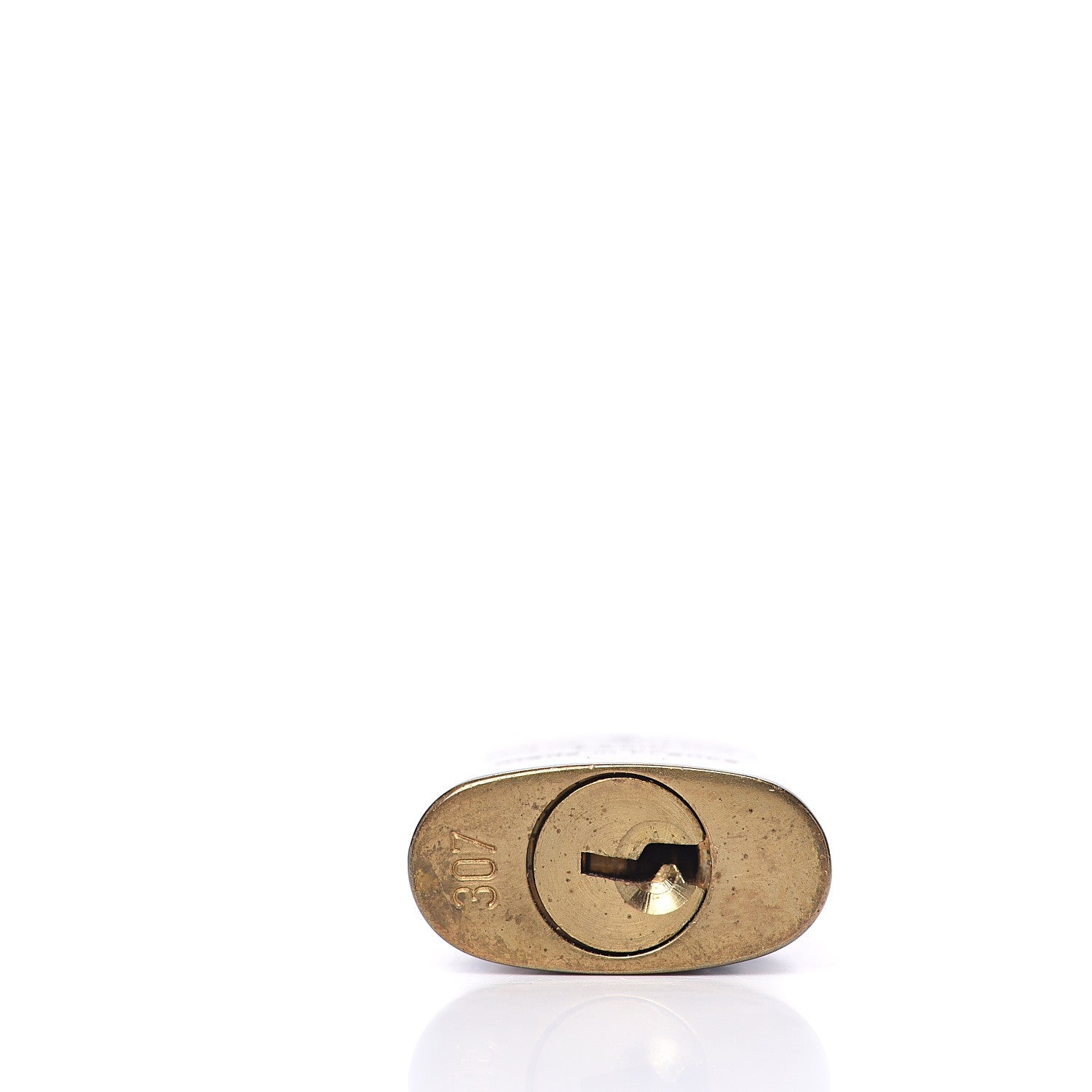 Louis Vuitton Brass Lock and Key Set #307 3 of 3