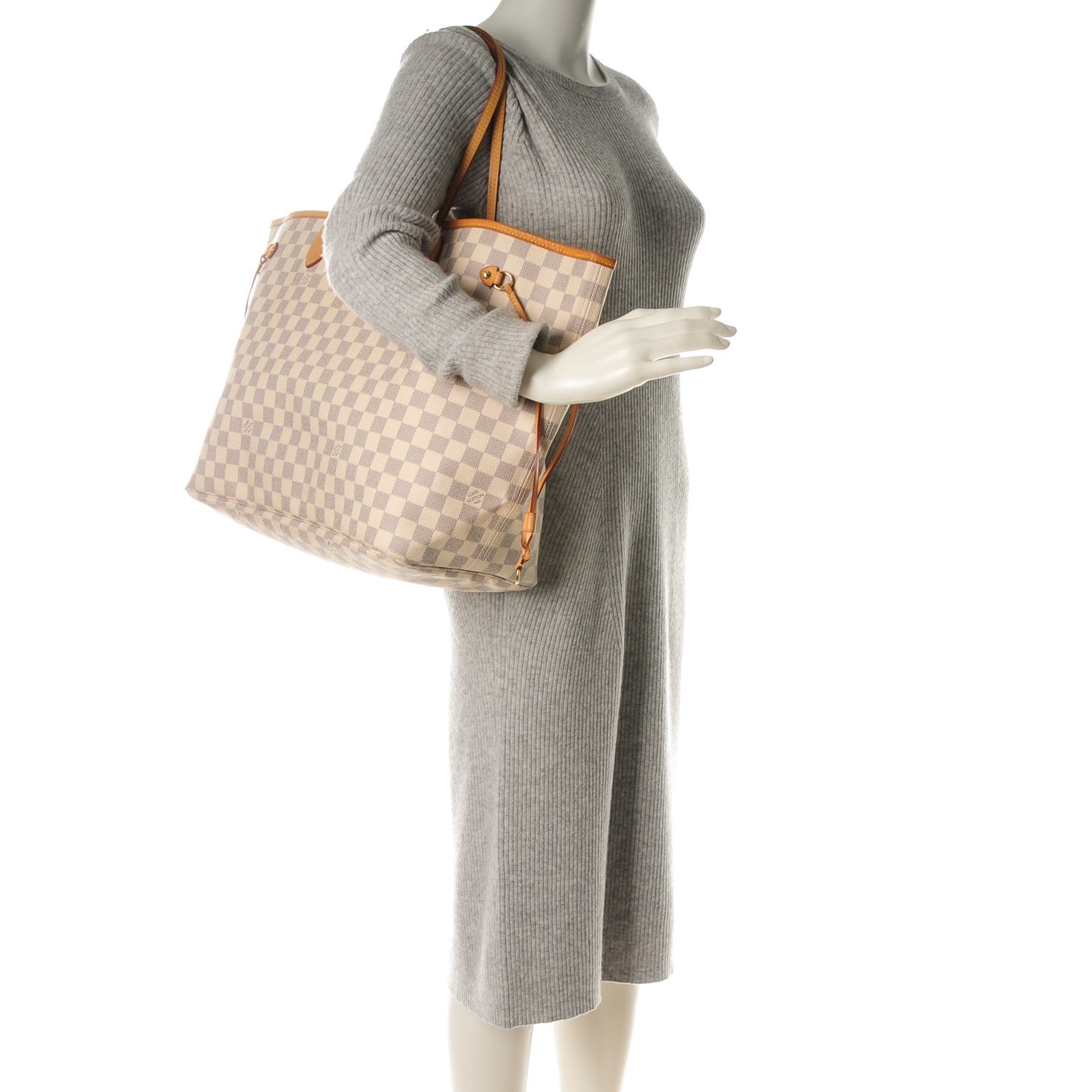 Louis Vuitton Damier Azur Neverfull GM 2 of 8