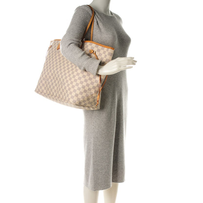 Louis Vuitton Damier Azur Neverfull GM 2 of 8