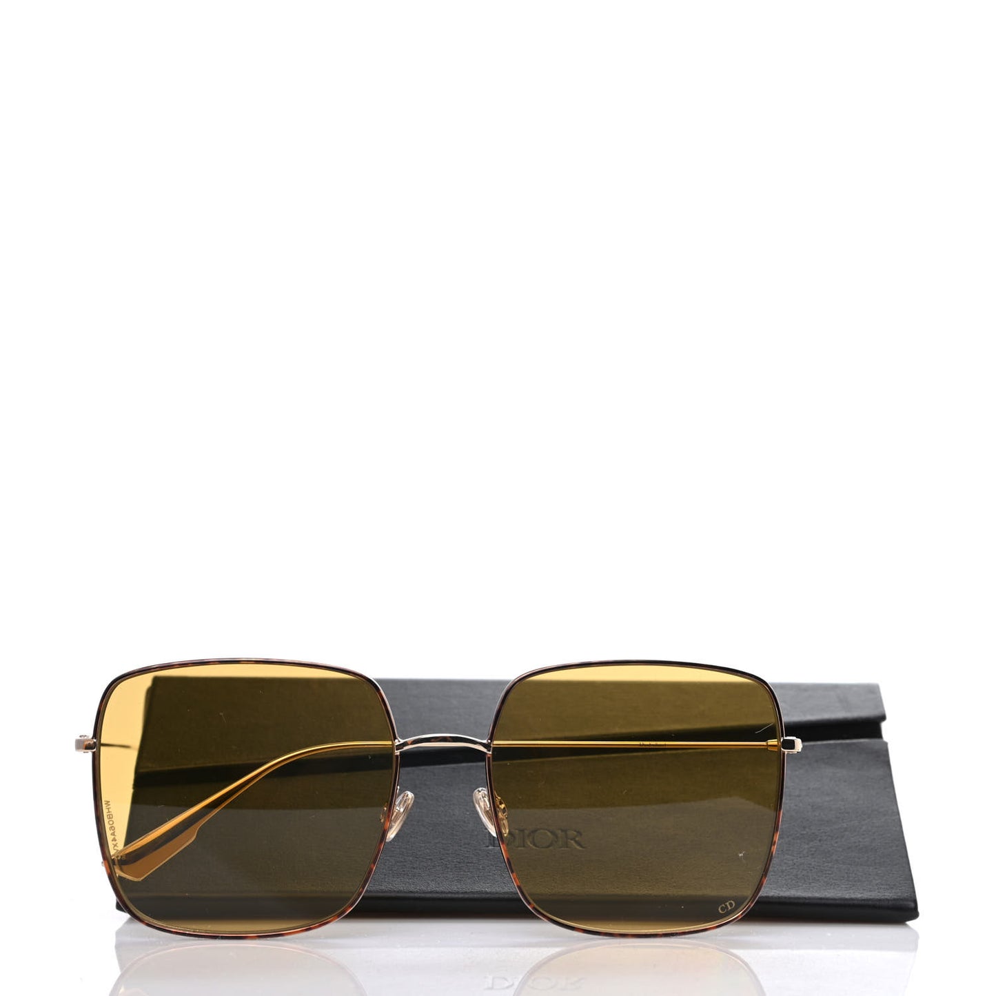 Metal Stellaire 1 Sunglasses Yellow Tortoise