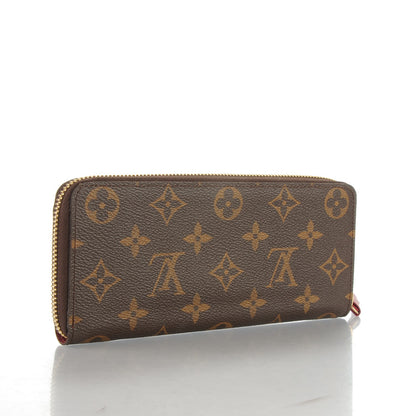 Louis Vuitton Monogram Clemence Wallet Fuchsia 3 of 7