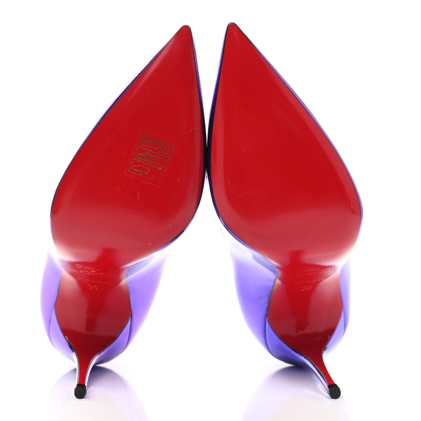 Metallic Patent Psychic Kate 100 Pumps 35 Elektra