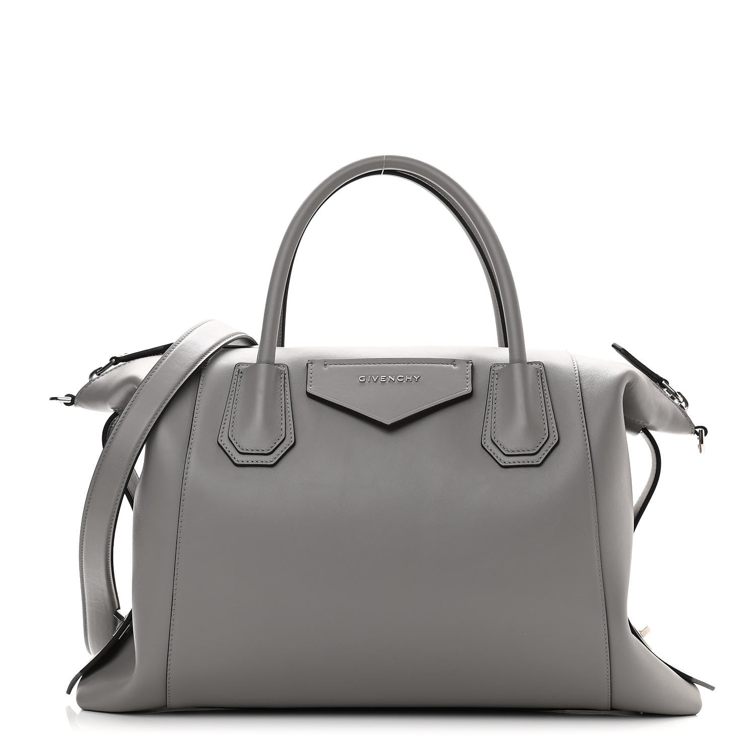 Givenchy Soft Calfskin Medium Soft Antigona Pearl Grey 1 of 10