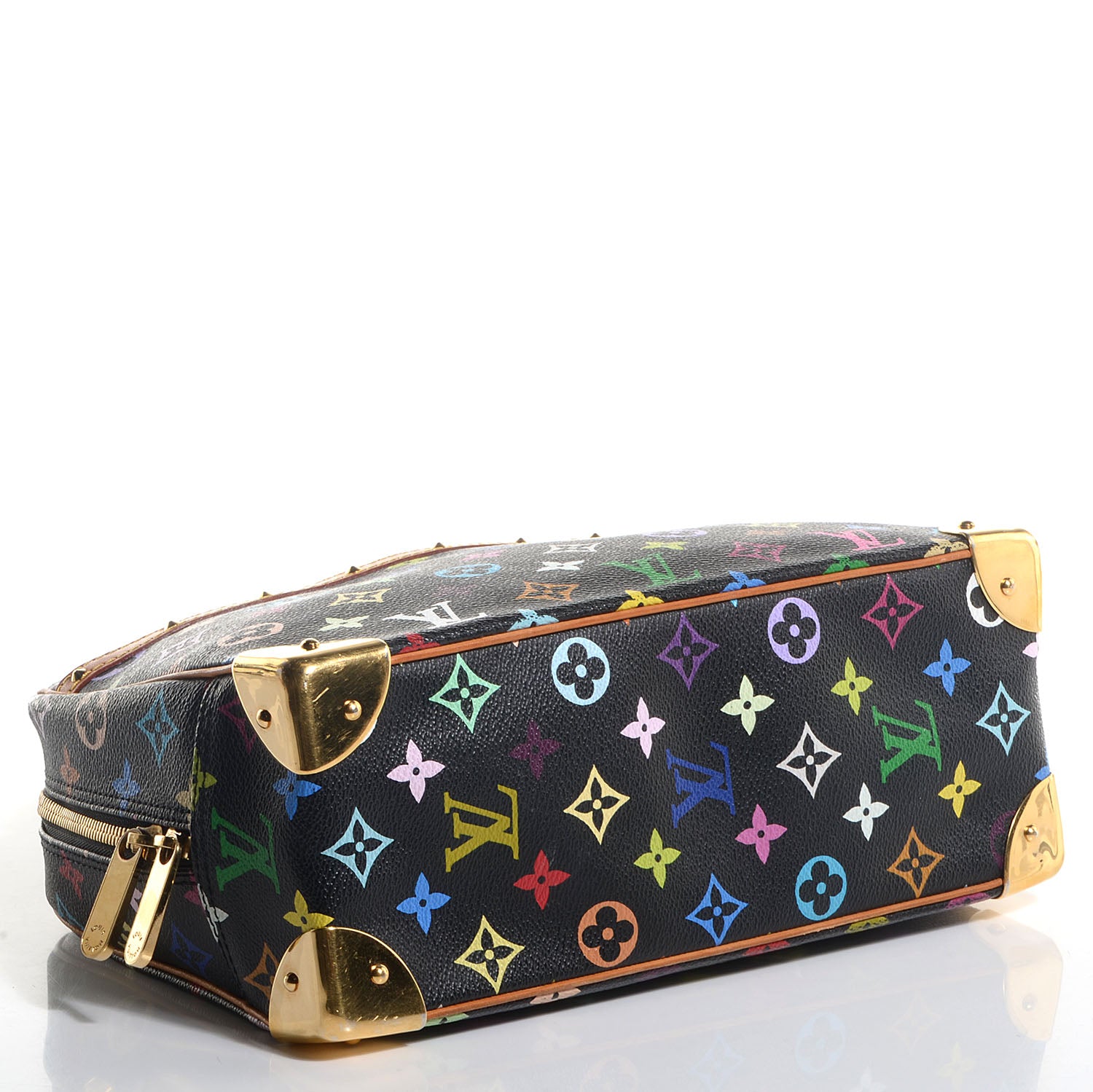 Louis Vuitton Monogram Multicolor Trouville Black 4 of 7