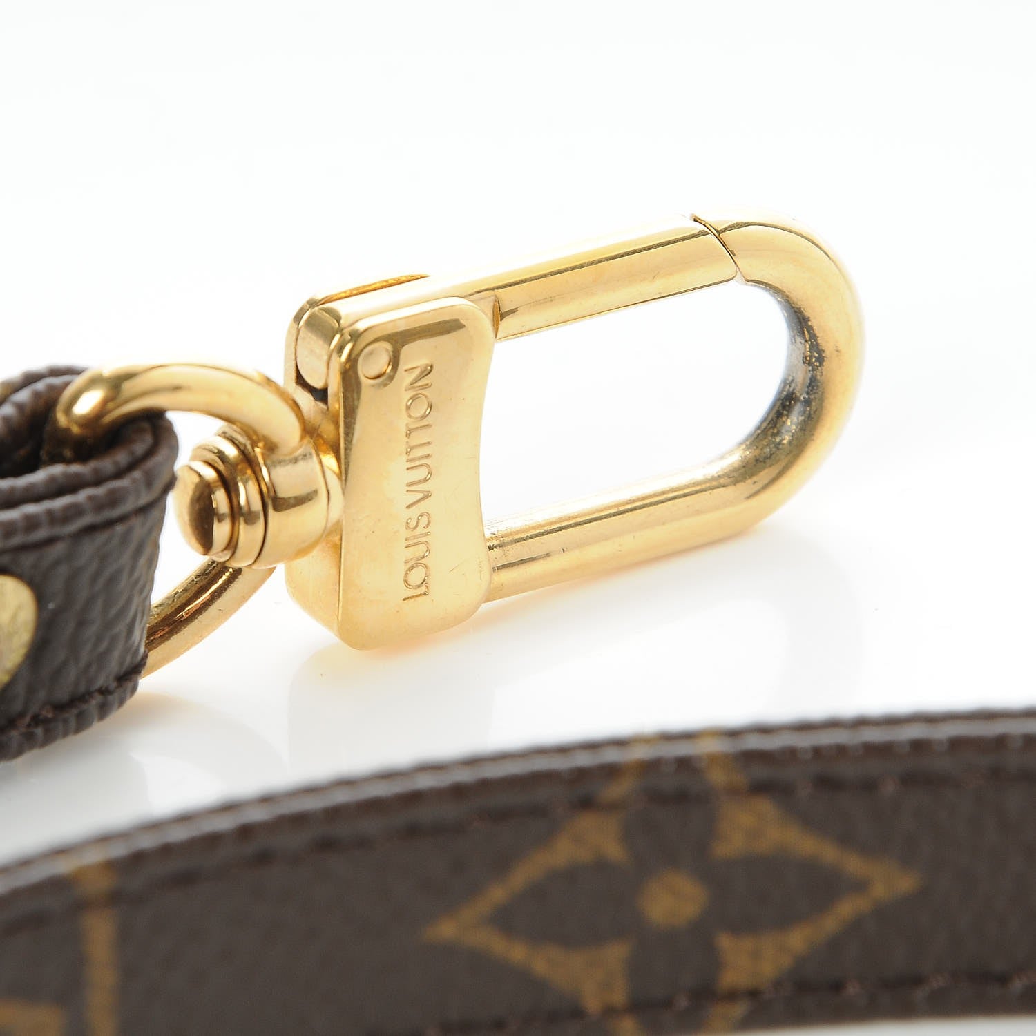 Louis Vuitton Monogram 16mm Adjustable Shoulder Strap 3 of 3
