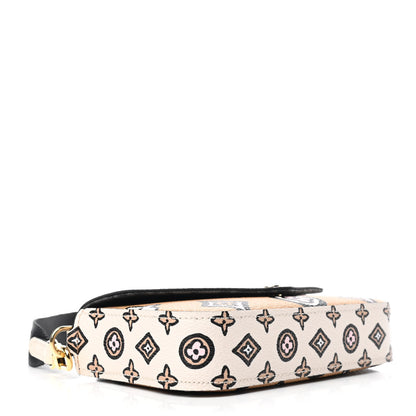 Louis Vuitton Monogram Wild At Heart Felicie Strap & Go Arizona Creme 3 of 4