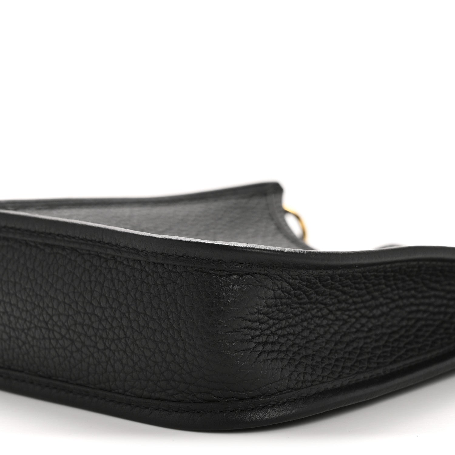 Hermes Taurillon Clemence Evelyne TPM Black 10 of 11